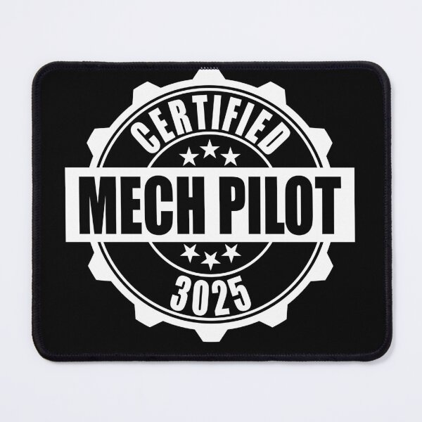 Item preview, Certified Mech Pilot 3025 designed and sold by WulfDesigns.