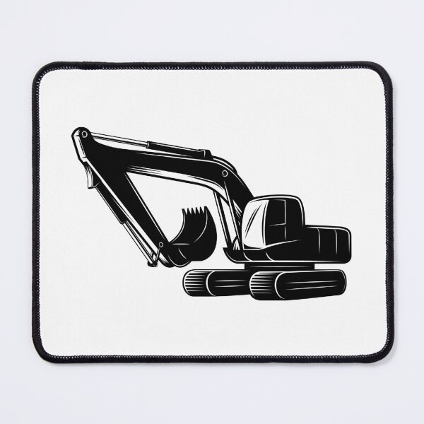 Item preview, Black Hydraulic Excavator Machinery designed and sold by Islanr.