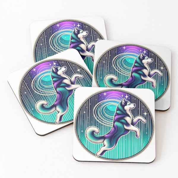 Item preview, Husky's Galactic Leap designed and sold by AnCollection.