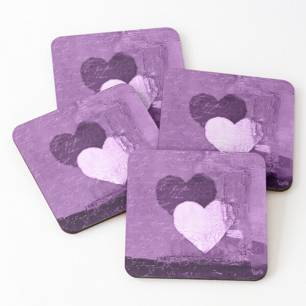 Item preview, Hearts in purple - series 2 (66) designed and sold by a3-studio.