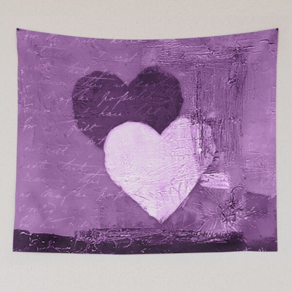 Item preview, Hearts in purple - series 2 (66) designed and sold by a3-studio.
