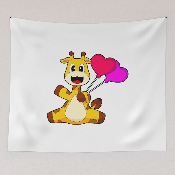 Item preview, Giraffe Heart Balloon designed and sold by Snabdesign84.