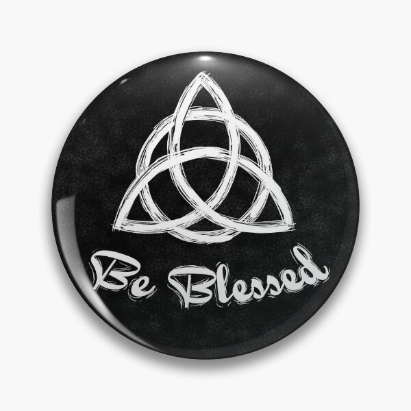 Item preview, Be Blessed / Charmed Sign / Triquetra / Witches Knot designed and sold by impressionofmel.