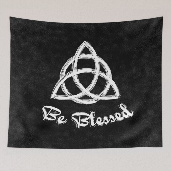 Item preview, Be Blessed / Charmed Sign / Triquetra / Witches Knot designed and sold by impressionofmel.