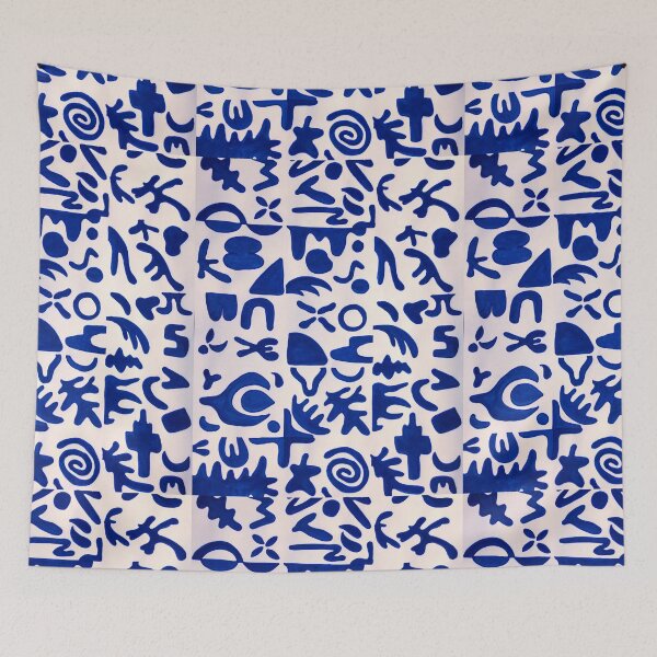 Item preview, Blue variations designed and sold by Mathilde GT.