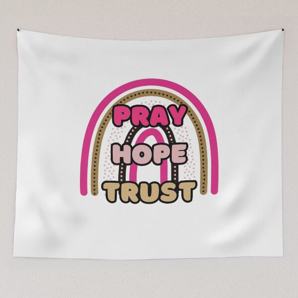 Item preview, Pray Hope Trust designed and sold by DesignGraceLove.