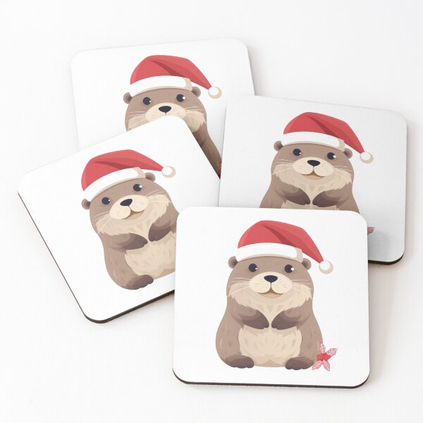 Item preview, Christmas otter designed and sold by PawelNature.