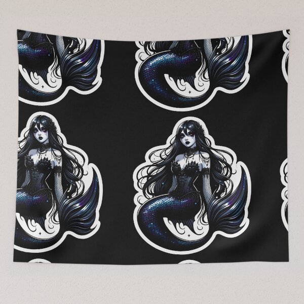 Item preview, Gothic Mermaid designed and sold by Truck Stop One.