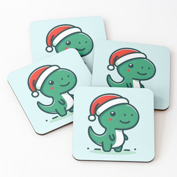 Item preview, Christmas Trex santa hat designed and sold by ChataMaroon.