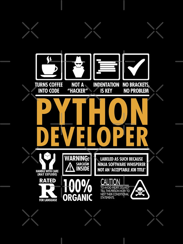 Thumbnail 4 of 4, iPhone Case, Python Developer Programmer Funny Coder's designed and sold by Nerd Shizzle.