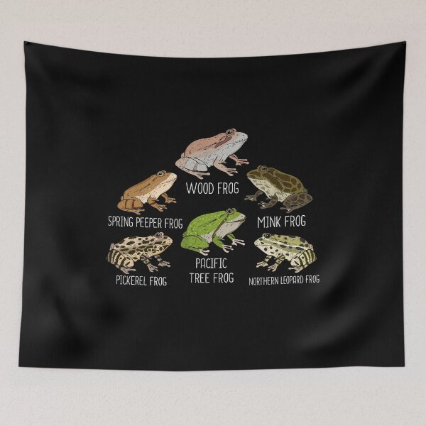 Item preview, Frog Species Frog Breeds Herping Amphibians Frogs designed and sold by DSWShirts.