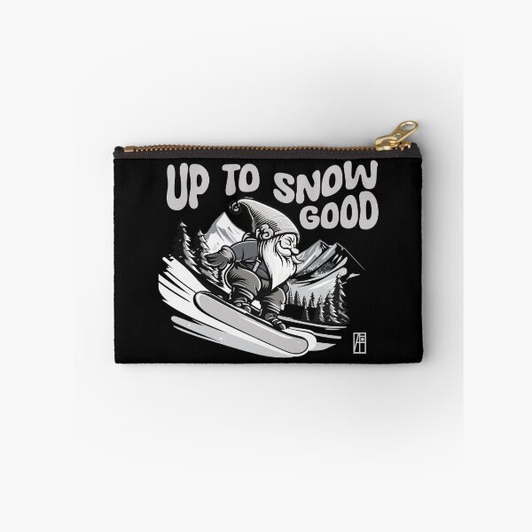 Item preview, Up to Snow Good - Snowboarder Gnome - Funny Christmas - Happy Holidays - Xmas designed and sold by ArtProjectShop.