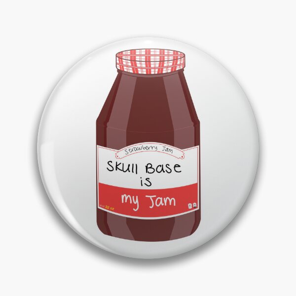 Item preview, Skull Base is my Jam designed and sold by peachesandfizz.