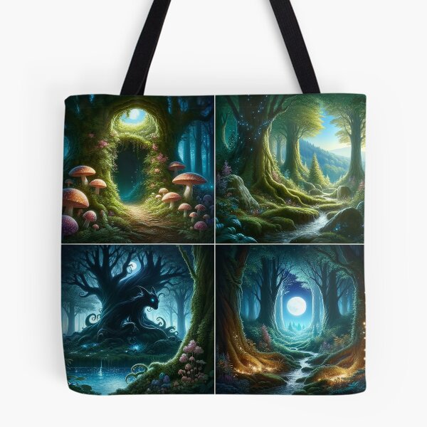 Item preview, Whispers of the Forest: Four Scenes of Enchantment designed and sold by darkfantasy-atk.