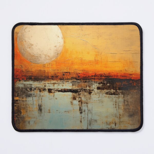 Item preview, Explore "Simplistic & Minimalistic Vintage Sunset" Abstract Art designed and sold by ArtificialGenes.