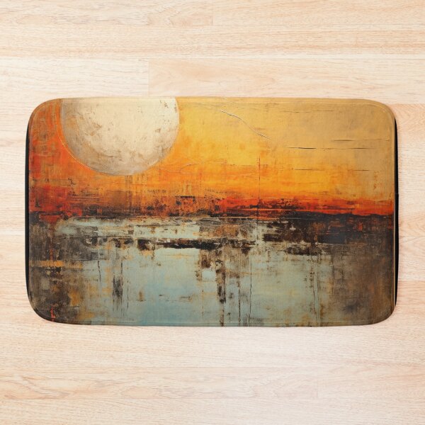 Item preview, Explore "Simplistic & Minimalistic Vintage Sunset" Abstract Art designed and sold by ArtificialGenes.