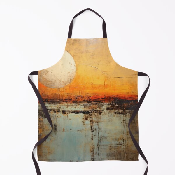 Aperçu de l'œuvre Découvrez l'art abstrait "Simplistic & Minimalistic Vintage Sunset" créée et vendue par ArtificialGenes.