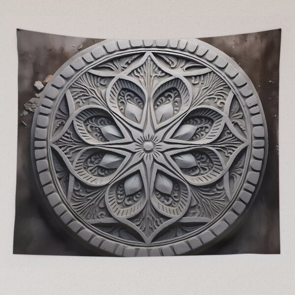 Item preview, Mandala - Concrete - Consolidated designed and sold by aleibanez.