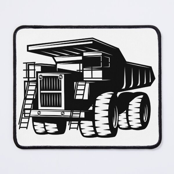 Item preview, Black Dumper Truck,Big Mining Truck designed and sold by Islanr.