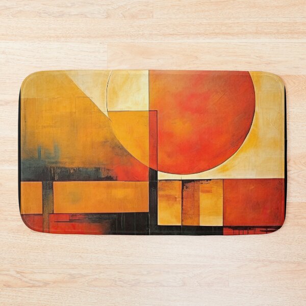 Item preview, Explore "Simplistic & Minimalistic Vintage Sunset" Abstract Art designed and sold by ArtificialGenes.
