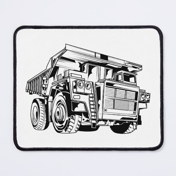 Item preview, Black Haul Truck, Dumper Truck, Mining Truck designed and sold by Islanr.
