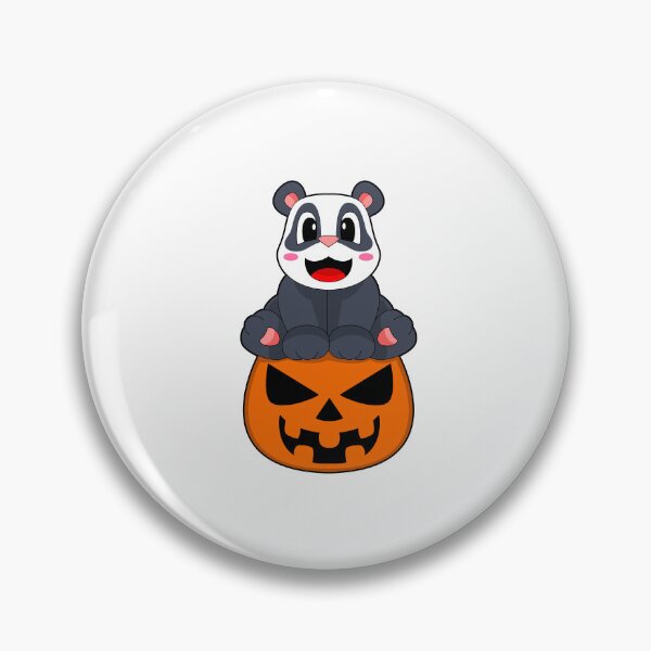 Item preview, Panda Halloween Pumpkin designed and sold by Snabdesign84.