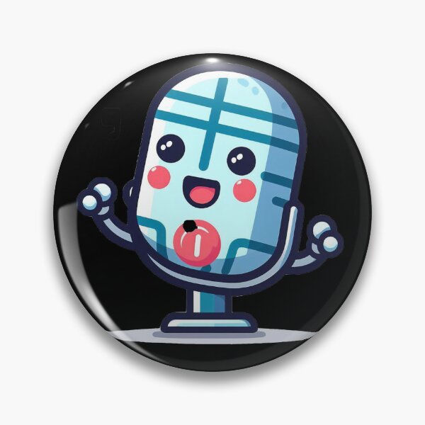 Item preview, blue microphone designed and sold by AxelBrook.