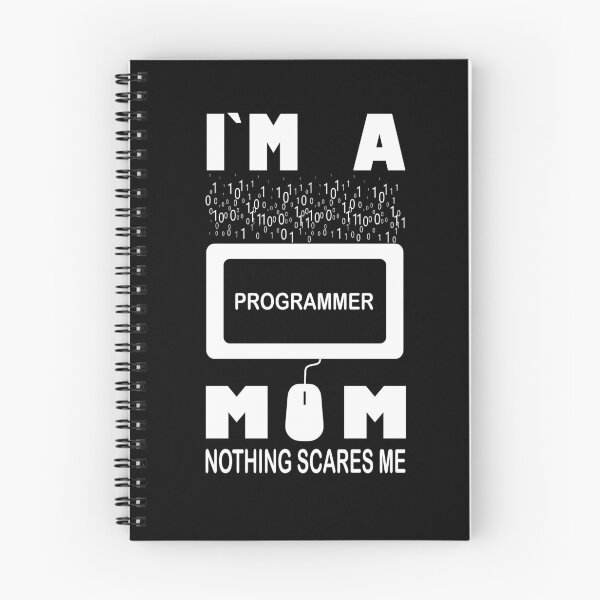 Item preview, I`m  a Programmer Mom Nothing Scares Me designed and sold by Bettylop.