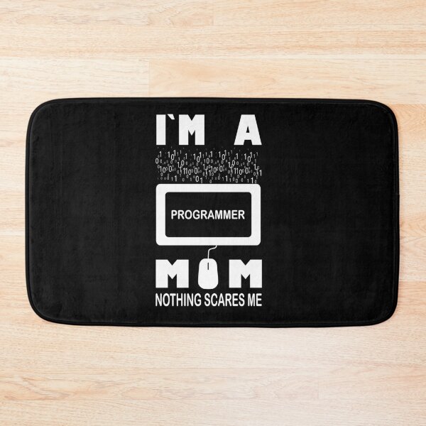 Item preview, I`m  a Programmer Mom Nothing Scares Me designed and sold by Bettylop.