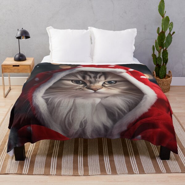 Item preview, Comfy Christmas holiday cat designed and sold by dcrc.