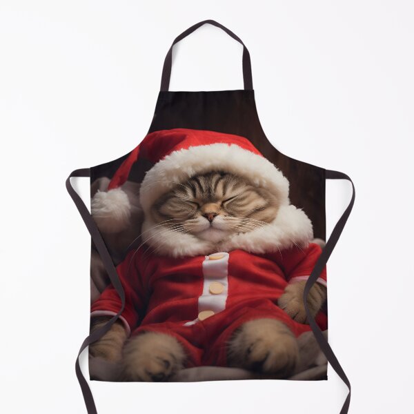 Item preview, Comfy Christmas holiday cat designed and sold by dcrc.