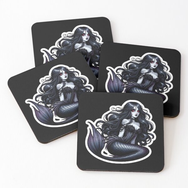 Item preview, Gothic Mermaid designed and sold by Truck Stop One.