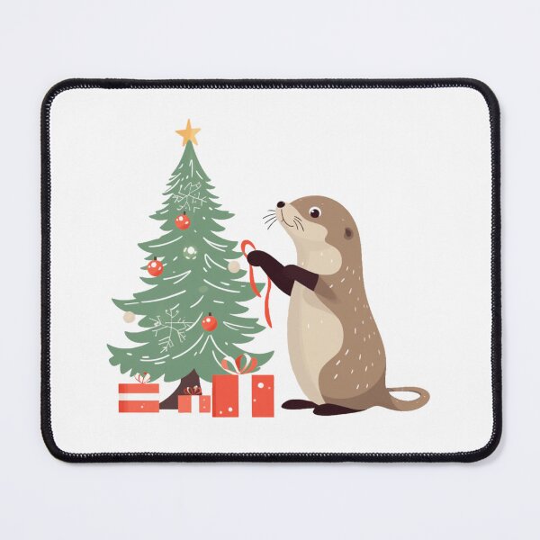 Item preview, Christmas otter designed and sold by PawelNature.