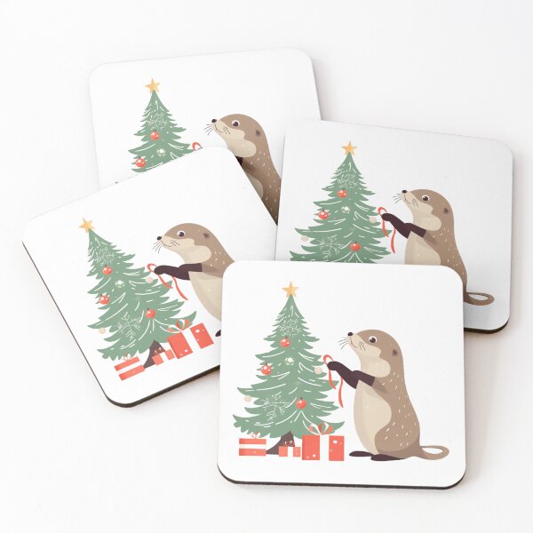 Item preview, Christmas otter designed and sold by PawelNature.
