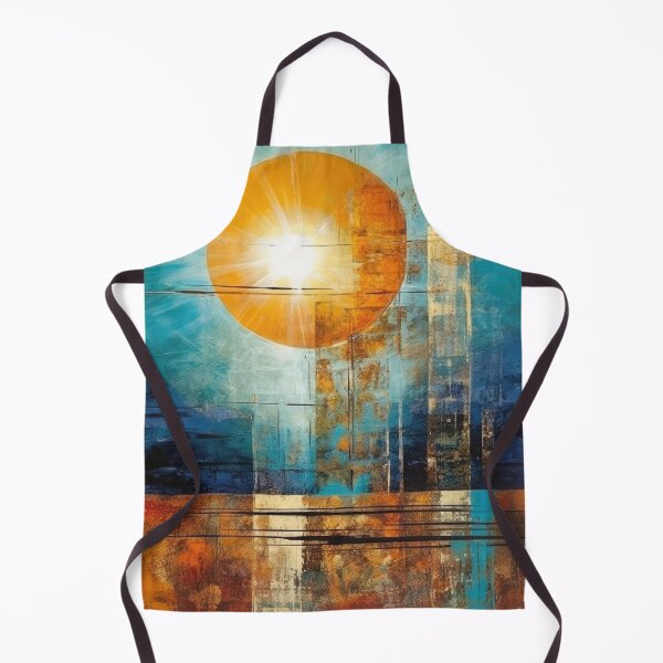 Artikelvorschau, Entdecken Sie "Simplistic & Minimalistic Vintage Sunset" Abstrakte Kunst entworfen und verkauft von ArtificialGenes.