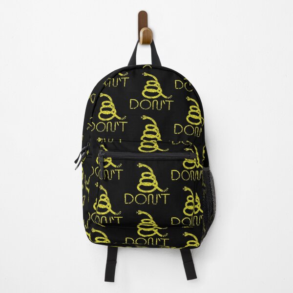 Item preview, In Vogue Modern Distressed 80s Yellow Minimalist Gadsden Snake Flag Stylish Dont Tread On Me designed and sold by pelagio.