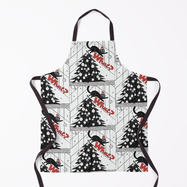 Item preview, Funny Cat Christmas, Cat Knocking Over Christmas Tree, What Cat designed and sold by KnockingLouder.