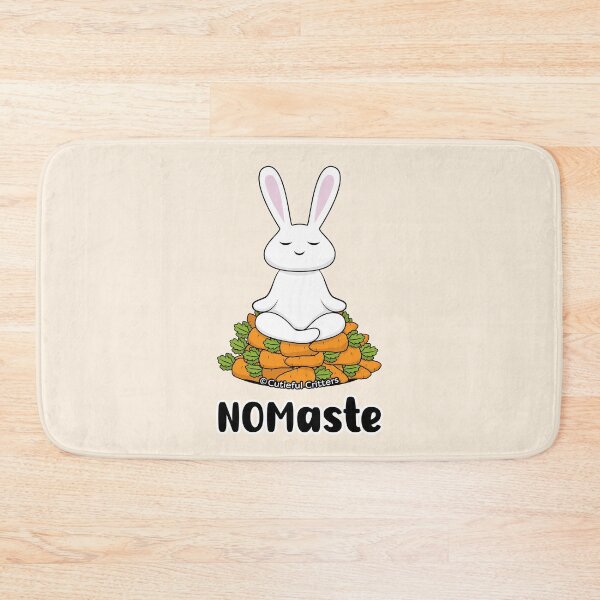Item preview, NOMaste Meditating Bunny designed and sold by Cutieful Critters.