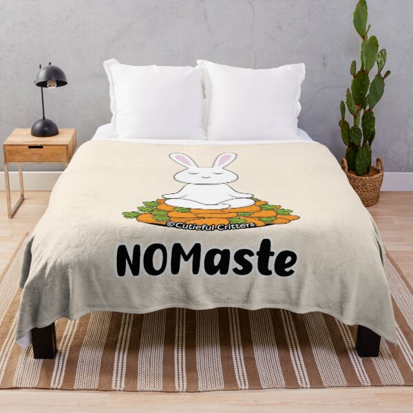 Item preview, NOMaste Meditating Bunny designed and sold by Cutieful Critters.