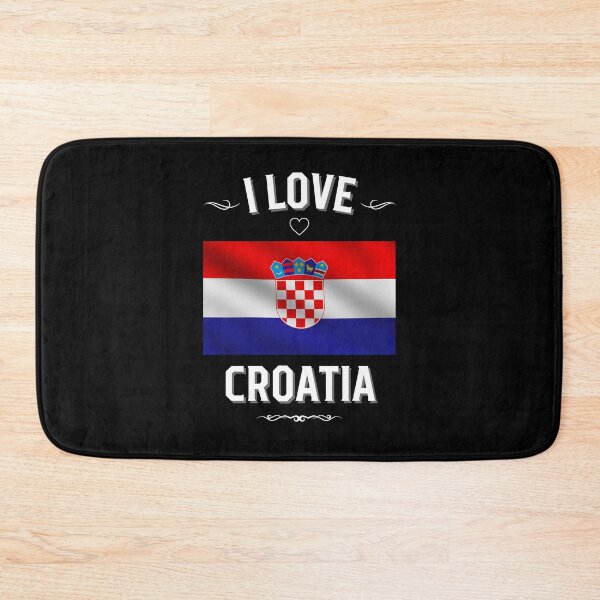 Aperçu de l'œuvre J'aime la Croatie créée et vendue par LoveMyRoots.