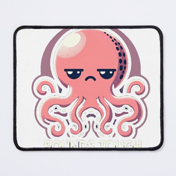 Item preview, Sounds Tough Octopus designed and sold by GingerLFranklin.