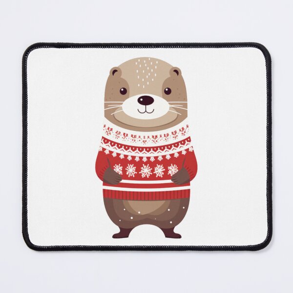 Item preview, Christmas otter designed and sold by PawelNature.