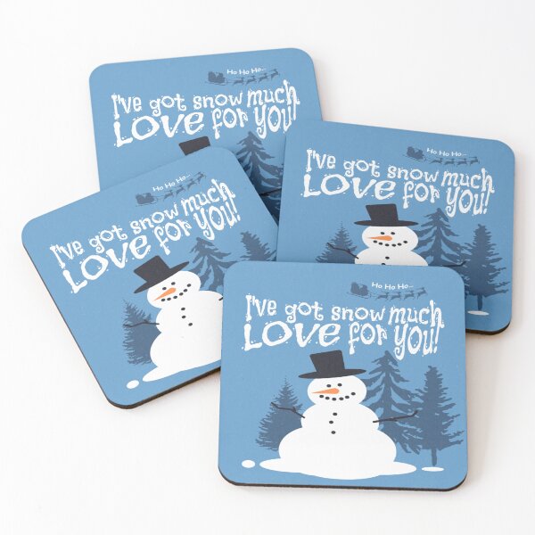 Item preview, Christmas I Got Snow Much Love Snowman Holiday Art designed and sold by gleefulme.