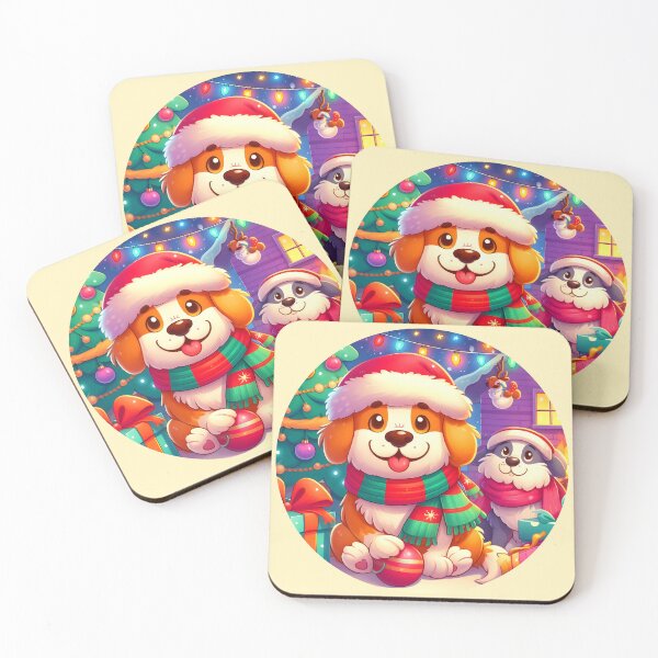 Item preview, Cute Dog at Christmas - Funny designed and sold by Amazing States of America.