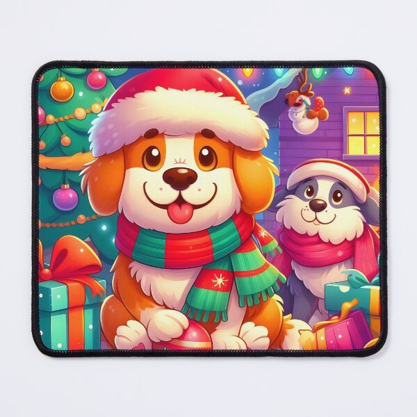 Item preview, Cute Dog at Christmas - Funny designed and sold by Amazing States of America.