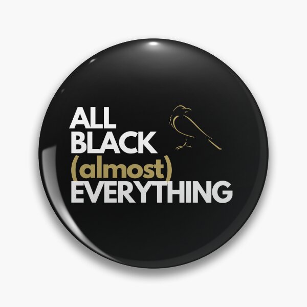 Item preview, All Black [almost] Everything: Golden Raven designed and sold by ZION-E-Store.
