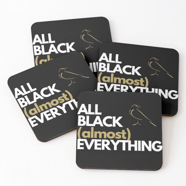 Item preview, All Black [almost] Everything: Golden Raven designed and sold by ZION-E-Store.