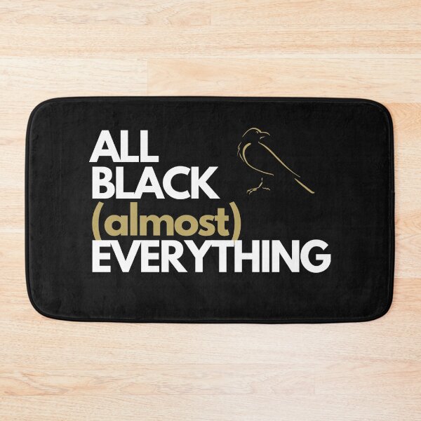 Item preview, All Black [almost] Everything: Golden Raven designed and sold by ZION-E-Store.