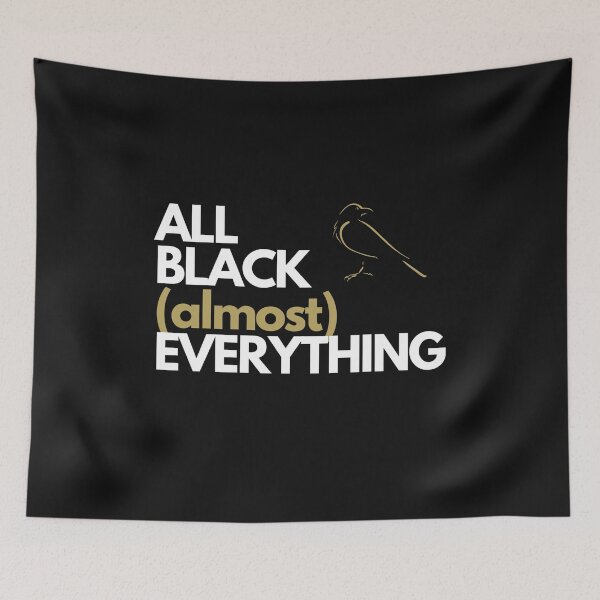 Item preview, All Black [almost] Everything: Golden Raven designed and sold by ZION-E-Store.