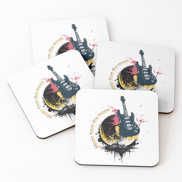 Item preview, Guitar Icons: Digital Art Paying Tribute to Six String Legends designed and sold by Artedig.